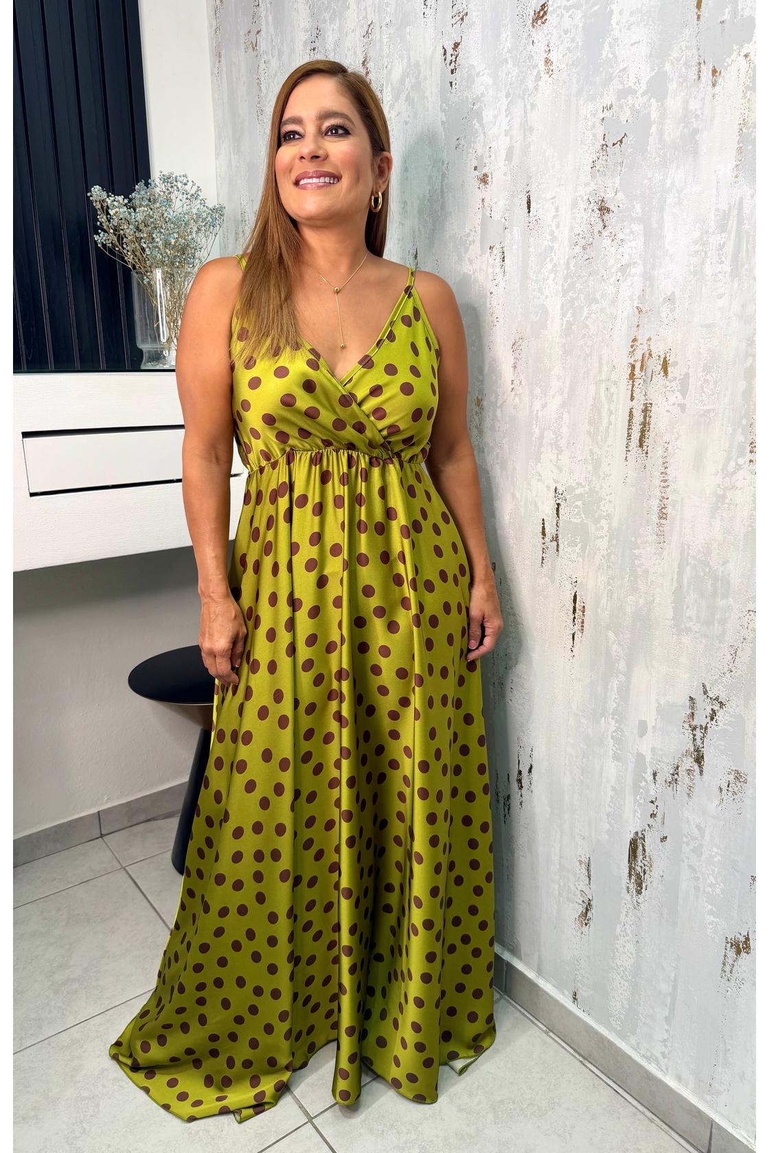 V-Neck Maxi Dress